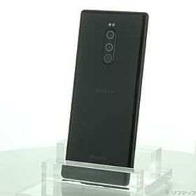 Xperia 1 64GB ブラック SO-03L docomoロック解除SIMフリー