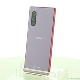 Xperia 5 64GB レッド SOV41 auロック解除SIMフリー