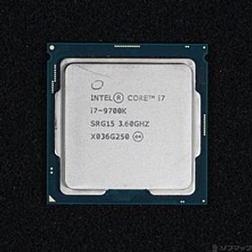 Core i7 9700K 〔3.6GHz／LGA 1151〕