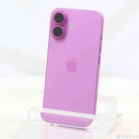 〔中古品〕 iPhone16 128GB ピンク MYDT3J／A SIMフリー【262】