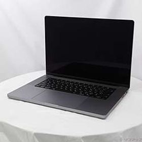 MacBook Pro 16.2-inch Late-2021 MK183J／A Apple M1 Max 10コアCPU_32コアGPU 64GB SSD512GB スペースグレイ 〔15.3 Se