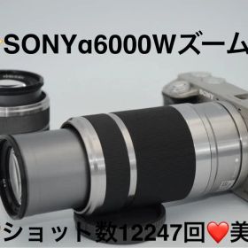 ❤️Sony α6000❤️Wズームキット❤️
