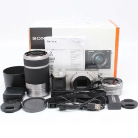 ショット数7999回■極上品■ SONY α6000 ILCE-6000Y ダブルズームレンズキット