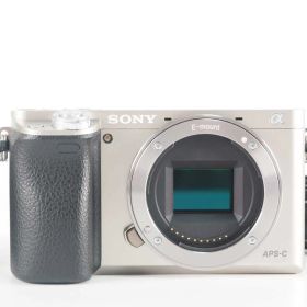 ソニー Sony a6000 ILCE-6000 24.3MP Digital Camera Silver Body 10725 Shots [新品同様] #Z5363A