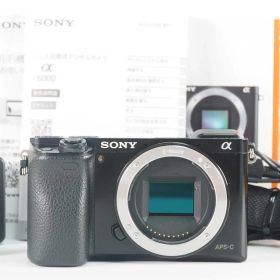 ソニー Sony a6000 ILCE-6000 24.3MP Digital Camera Black Body 元箱 [美品] #Z5415A