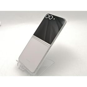 【中古】SAMSUNG 国内版 【SIMフリー】 Galaxy Z Flip6 ホワイト 12GB 256GB SM-F741QZWASJP【ECセンター】保証期間１ヶ月【ランクB】