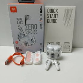 JBL TUNE FLEX ワイヤレスイヤホン/ホワイト