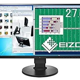 【中古】EIZO FlexScan 27.0インチ ディスプレイ モニター (WQHD/IPSパネル/ノングレア/ブラック/無輝点保証) EV2780-BK