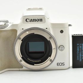 良品 Canon EOS kiss M ホワイト No1