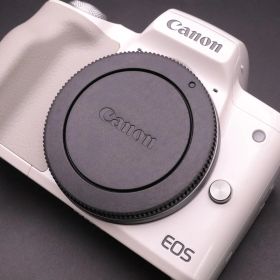 Canon ミラーレス一眼カメラ EOS Kiss M ボディー ホワイト 【中古】