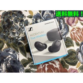ゼンハイザー(SENNHEISER)のゼンハイザー ACCENTUM True Wireless ブラック(ヘッドフォン/イヤフォン)