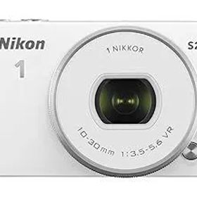 【中古】Nikon ミラーレス一眼 Nikon1 S2 標準パワーズームレンズキット ホワイト S2PLKWH
