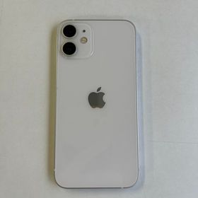 美品 iPhone 12 mini 128GB ホワイト バッテリー100% - 8878