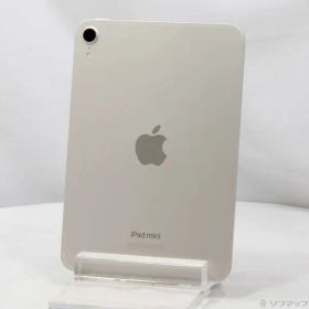 〔中古品〕 iPad mini(A17 Pro) 128GB スターライト MXPQ3J／A SIMフリー【297】