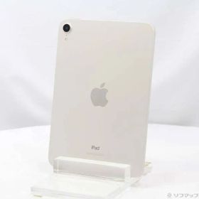 〔中古品〕 iPad mini 第6世代 64GB スターライト MK7P3J／A Wi-Fi【251】