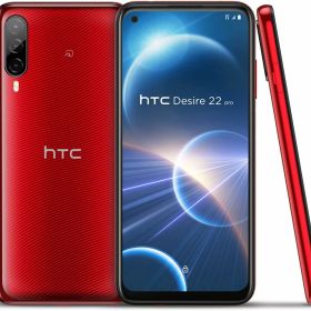 【未使用新品】白ロム SIMフリー HTC Desire 22 pro 128GB Android12 サルサ・レッド 2QBK200 初期化済 【m020446】【未使用】【K20230916】