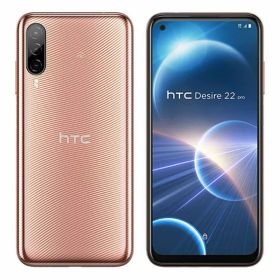 【中古】【安心保証】 HTC Desire 22 pro[128GB] SIMフリー チェリーブロッサム