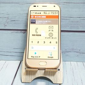 docomo F-01L 富士通 ゴールド らくらくスマートフォン me 952
