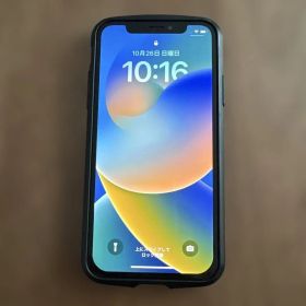 Apple iPhone X ブラック 256GB フィルム ケース付き