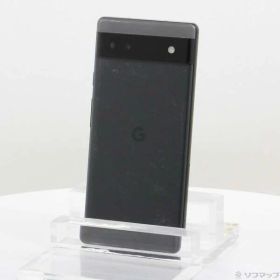 【中古】GOOGLE(グーグル) Google Pixel 6a 128GB チャコール GB17L au SIMフリー 【348-ud】