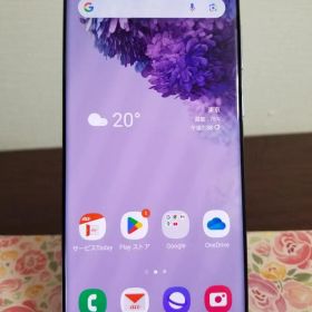 R87 美品 Galaxy S20+ Plus 5G◆SIMフリー◆128GB