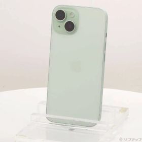 〔中古品〕 iPhone15 512GB グリーン MTMY3J／A SIMフリー【262】
