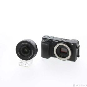 【中古】SONY(ソニー) α6400 ILCE-6400L パワーズームレンズキット ブラック 【262-ud】