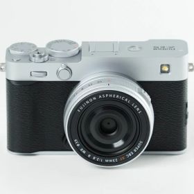 FUJIFILM 富士フイルム ミラーレス一眼レフカメラ X-E5 XF23mm キット シルバー #13808