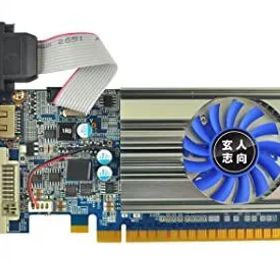 【中古】玄人志向 ビデオカードGEFORCE GT 710搭載 ロープロファイル 空冷FAN GF-GT710-E1GB/LP
