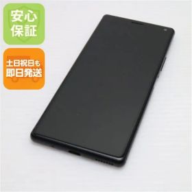 超美品 SIMフリー Xperia 8 Lite ブラック スマホ 白ロム 土日祝発送OK 02000