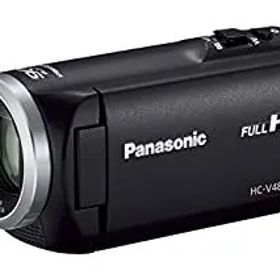 【中古】パナソニック HDビデオカメラ V480MS 32GB 高倍率90倍ズーム ブラック HC-V480MS-K