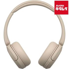 ソニー SONY ワイヤレスステレオヘッドホン ベージュ WH-CH520 C ワイヤレスヘッドホン 小さめ 小さい コンパクト サイズ マイク付き 通話 iPhone Android PC ブルートゥース プレゼント ギフト 《納期約1週間》