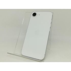 【中古】Apple au 【SIMフリー】 iPhone 16e 512GB ホワイト MD274J/A【日本橋3】保証期間１ヶ月【ランクA】