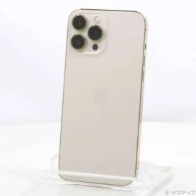 〔中古品〕 iPhone13 Pro Max 128GB ゴールド MLJ63J／A SIMフリー【276】