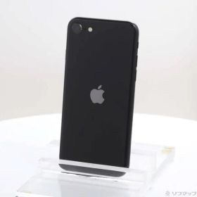 〔中古品〕 iPhone SE 第2世代 128GB ブラック MXD02J／A SIMフリー【352】