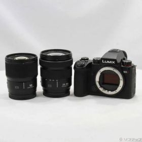 〔中古品〕 LUMIX S5II ダブルレンズキット DC-S5M2W【258】