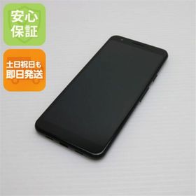 アンドロイド(ANDROID)の超美品 docomo Google Pixel 3a ジャストブラック M222(スマートフォン本体)