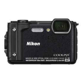Nikon デジタルカメラ COOLPIX W300 BK クールピクス 1605万画素 ブラック 防水 耐寒 防塵 (整備済み品)