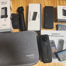新品同様 Insta360 X5 8K ケース バッテリー スティック棒 等
