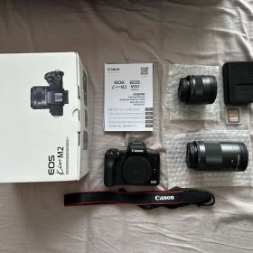 Canon ミラーレス一眼カメラ EOS Kiss M2 ブラック キャノン