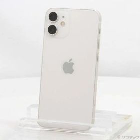 〔中古品〕 iPhone12 mini 128GB ホワイト MGDM3J／A SoftBank【258】