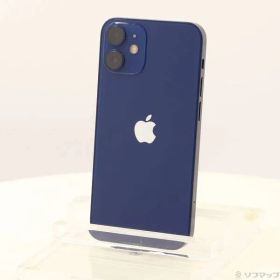 〔中古品〕 iPhone12 mini 64GB ブルー MGAP3J／A SIMフリー【348】