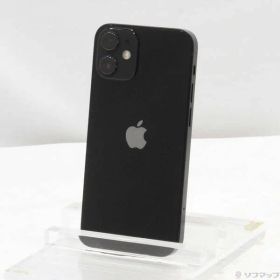 〔中古品〕 iPhone12 mini 128GB ブラック MGDJ3J／A SIMフリー【377】