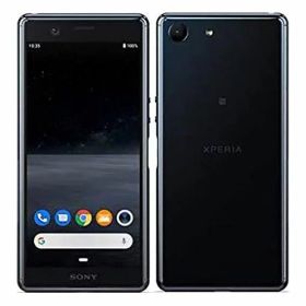 【中古】【安心保証】 Xperia Ace J3173[64GB] SIMフリー ブラック mineo版