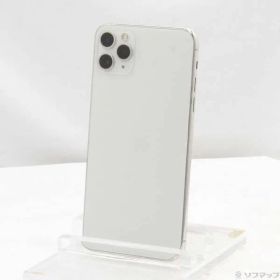 〔中古品〕 iPhone11 Pro Max 256GB シルバー MWHK2J／A SIMフリー【258】