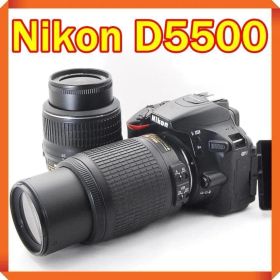 ❤ Nikon D5500 一眼レフ スマホ転送 ニコン Wi-Fi機能搭載 218k4010