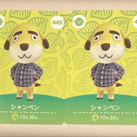 あつ森 amiibo シャンペン