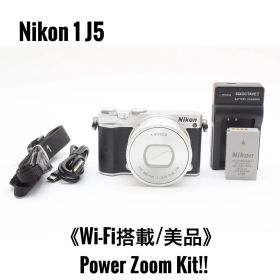 【美品】ニコン NIKON 1 J5 パワーズームキット