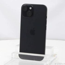 〔中古品〕 iPhone15 128GB ブラック MTMH3J／A SIMフリー【196】