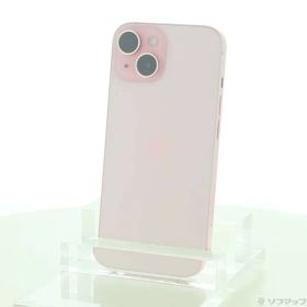 〔中古品〕 iPhone15 256GB ピンク MTMP3J／A SIMフリー【377】
